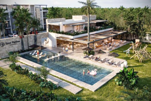 Tres patios – 3 Bedroom